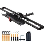 Motorcycle Carrier 600 Lb Steel Hitch Mount 47 Ramp Vevor TD-1004-03 Longer Dirt. Fixed Price $209.99.