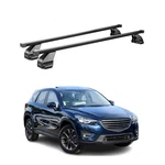 For Mazda CX-5 2013-2016 Omac G001975 Black Fix Points Roof Racks Cross Bar. Fixed Price $189.90.