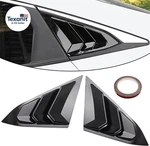 For 10TH Gen Civic Sedan Rear Side Window Louvers Air Vent Scoop Shades Cover Bl. Fixed Price $36.43.