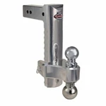 Trimax Locks - Wyers Products TRZ12ALHD 12" Aluminum Adjustable Drop Hitch. Fixed Price $437.49.