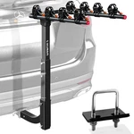 Ikuram 4 Bike Bicycle Carrier Racks Hitch Mount Double Foldable F.... Fixed Price $110.08.