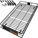 90"X50"X6" Xxl Heavy Duty Roof Rack Cargo Carrier For Top Vehicle Storage 2. Fixed Price $496.28.