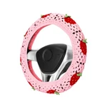 Crochet Steering Wheel Cover Set,cute Car Boho 14-15IN,P.... Fixed Price $44.77.
