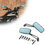 Mofun Black Rear-view Mirrors For Harley Davidson Sportster 883 1200 Dyna Glide. Fixed Price $21.93.