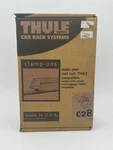 Thule Clamp-on C28 Car Rack Sytems New In Box Made Usa 4 Ons Nib. Fixed Price $14.99.