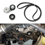 Engine Serpentine Belt Tensioner Idler Pulley Drive Kit Compatible With Jeep .... Fixed Price $91.98.