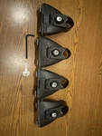 Yakima Railrider 1 Towers + Landing Pad Locks & Key,tool Nice. Fixed Price $149.00.