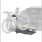 Elevate Outdoor Steel Cargo Carrier W/ 2-BIKE Rack Hitch Mount 500 Lb Capacity. Fixed Price $161.70.