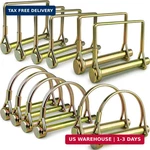 Wellmax 12-PACK Trailer Hitch Pin Assortment, 1/4" And 5/16" Diameter, Square. Fixed Price $18.11.