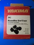 Yakima Oem Round Bar End Caps (set Of 4) New Sealed Genuine Replacement. Fixed Price $20.00.
