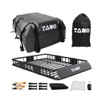 Tanx 51" 36" 5" Rack Cargo Carrier Basket With Waterproof Bag, Rooft.... Fixed Price $256.17.