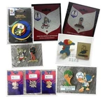 Licensed Official 1998/2006/2010/2014/2018 Fifa World Cup Mascot+logo Pin. Fixed Price $9.95.