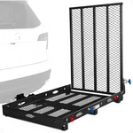 Silver Spring Folding Steel Scooter/wheelchair Carrier With Ramp & Hitch Mount. Fixed Price $219.99.