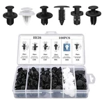 100 Pcs Car Bumper Retainer Clips, Rivet With Removal Tool, Fasteners Re.... Fixed Price $35.92.