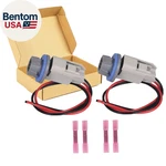 2 Set Rear License Plate Light Lamp Bulb Socket Connector Wiring Pigtail Harness. Fixed Price $19.86.