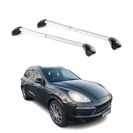 For Porsche Cayenne 2011-2018 Omac G005008 Gray Raised Roof Rails Cross Bars. Fixed Price $129.99.