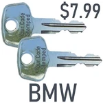 2 Bmw Roof Rack Keys Made By Thule Ski Lock Bicycle Hauler Snowboard Carrier. Fixed Price $7.99.