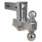 Trimax TRZ6AL-HD 6" Aluminum Adjustable Drop Hitch, Pin & Clip. Fixed Price $349.17.