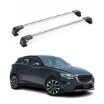 For Mazda CX-3 2016-2022 Omac 4624926 Gray Fix Points Roof Racks Cross Bar. Fixed Price $119.99.