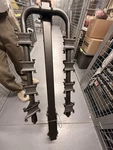 Ironton 65035 Hitch-mounted 4-BIKE Rack. Fixed Price $124.99.