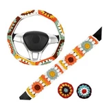 Boho 14-15 Wheel Set Of Crochet Steering,cute. Fixed Price $47.98.