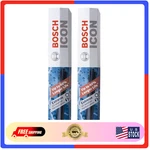 Bosch Icon Beam Wiper Blades 22A 22B Set Driver Passenger Pair Of. Fixed Price $76.84.