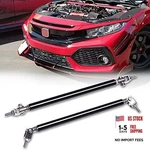 2PCS Adjustable Splitter Strut Rods Front Lip Bumper 10"-13" Black. Fixed Price $26.98.