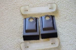 Yakima Q132 Clips With Rubber Pads Works Towers Round Bars. Fixed Price $60.00.