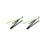 Progrip Soft-grip Tie-down Straps Black/green 4-PACK W/ Hooks 62-0067. Fixed Price $56.95.