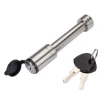 Towsmart 2.75 In. Stainless Barrel Style Receiver Hitch Pin Lock With Sleeve. Fixed Price $12.99.