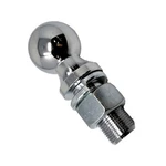 New 1802134 Buyer Products Chrome Trailer Hitch Ball 2" W/ 1" Shank, 5000LBS. Fixed Price $13.00.