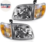 Headlight Assembly With Corner Compatible Toyota Tundra 2000 2001. Fixed Price $177.39.