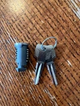 Thule One System Lock Cylinder N225 Core W/ No Installation. Fixed Price $20.00.
