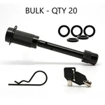 Tiger 5/8" Black Trailer Hitch Locking Pin, Anti-rattle, Bulk 20. Fixed Price $179.99.