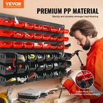 48-BIN Wall Mounted Storage Rack For Tools Garage Organizer Solution. Fixed Price $58.99.