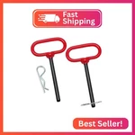 Qjaiune 2PCS Lawn Mower Trailer Hitch 3/8 X 4 Inch Gate Pin, Heavy D. Fixed Price $13.98.