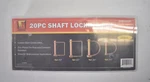 Wellmax 20 Piece Shaft Locking Pin Set Assorted Sizes WM50190 Zinc Plated. Fixed Price $11.69.