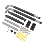 Car Roof Box Wall Mount Rack, Foldable Telescopic Storage Hanger For Kayak Ca.... Fixed Price $75.21.