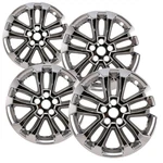 Set Of 4 Chrome 17 Inch Impostor Wheel Skins 20-22 Ford Escape Rim Covers. Fixed Price $67.95.