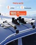 Ski & Snowboard Roof Rack, Fit Most Slotted Crossbars. Fixed Price $169.56.