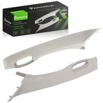 Pair Grab Handle Pillar Windshield Post Trim Molding Front Left & Right Com.... Fixed Price $98.61.
