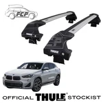 Thule Wingbar Edge Silver Roof Bars Set To Fit Bmw X2 F39 18-23 Pair. Fixed Price $427.89.