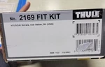Thule Fit Kit 2169. Fixed Price $100.00.