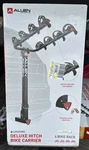 Allen Sports Deluxe Locking Quick Secure Tie 4-BIKE Carrier For 2 Hitch 640QR. Fixed Price $84.99.