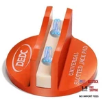 Dedc Universal Aluminum Grooved Magnetic Pad, Jacking Puck Orange 1 Pc. Fixed Price $26.52.