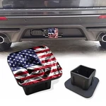 Trailer Hitch Cover Rubber United States Of America Smoke Flag. Fixed Price $19.84.