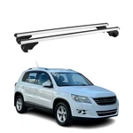 For Volkswagen Tiguan 2009-2011 Omac U003477 Gray Raised Roof Rails Cross Bars. Fixed Price $99.99.