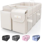 Hotor Foldable Car Trunk Organizer, Sturdy Storage For Suvs & Sedans, 2. Fixed Price $45.04.