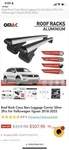 Omac Auto Roof Rack Cross Bar. Fixed Price $60.00.