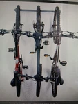 Monkey Bar Storage 01003 3-BIKE Vertical Bicycle Rack Garage Organizer. Fixed Price $55.00.